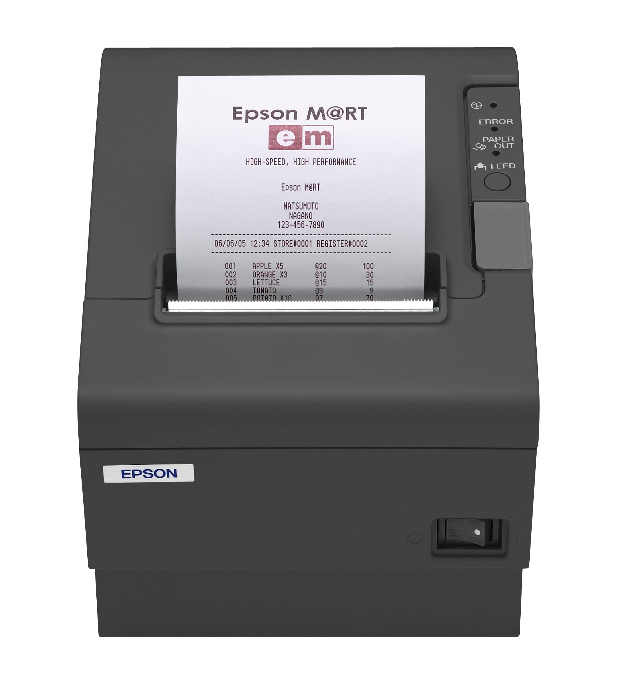MINIPRINTER TM-T20 SERIAL GRIS FUENTE DE PODER INCLUIDA